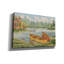 «Canoe Camp with Cabin '» par Paul Brent, art mural sur toile-1113907258