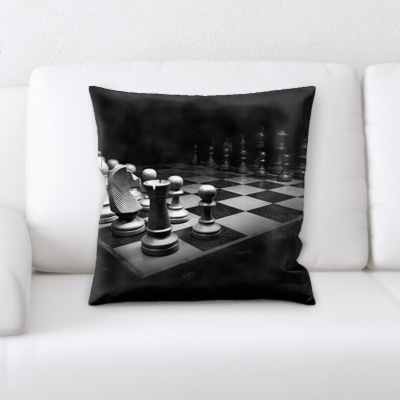 Microsuede Throw Pillow