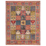 Samarkand 124 Area Rug In Red / Green