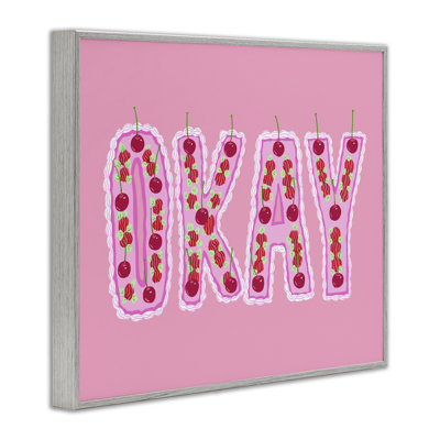 Giclée encadrée par Okay Pastel Cherry, par Ziwei Li