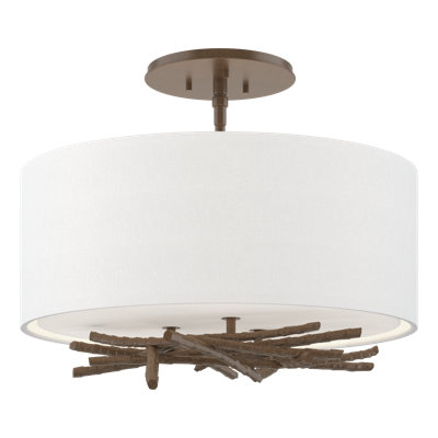 Plafonnier semi-encastré 3 lumières Brindille