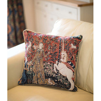 Housse de coussin Lady and Unicorn - Sense of Taste