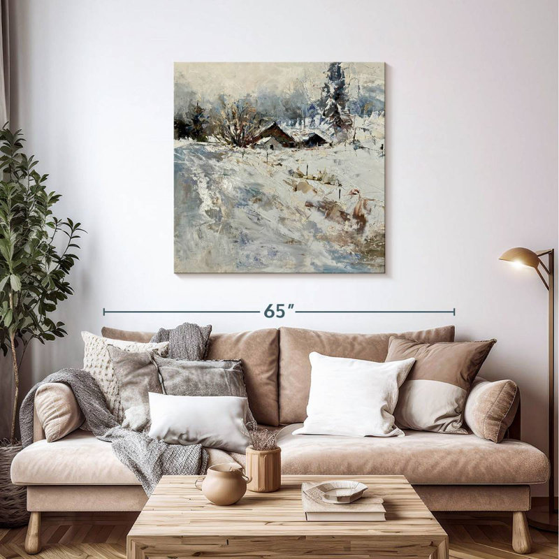 Alvord Mountain Snow Cabins, 39" H x 39" W