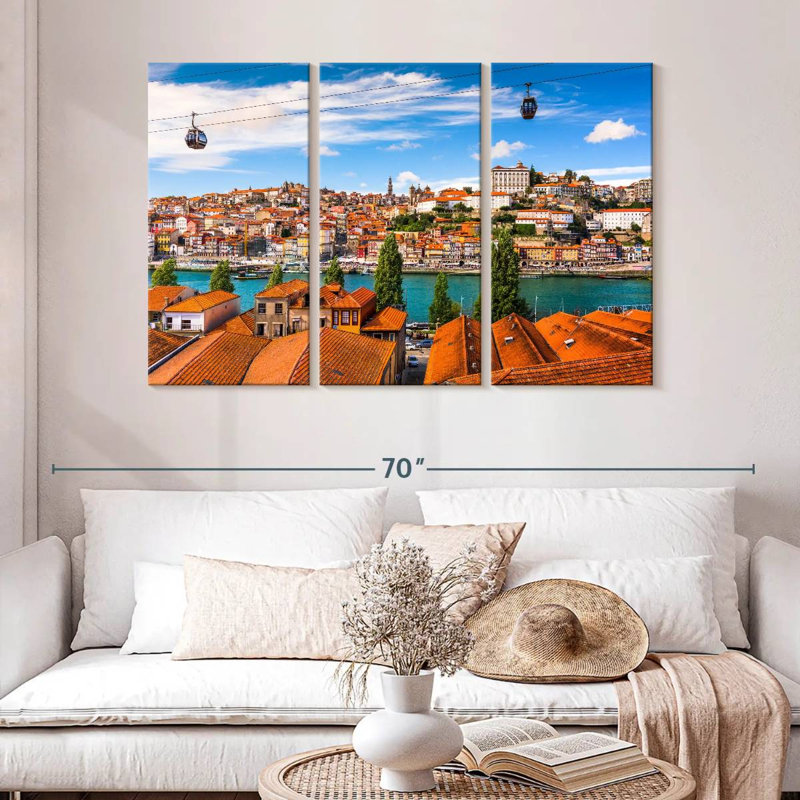 Rorry Porto Old Town, 32" H x 50" W