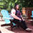 HDPE Weather-Resistant Adirondack Chair with Drink Holder-1072387127