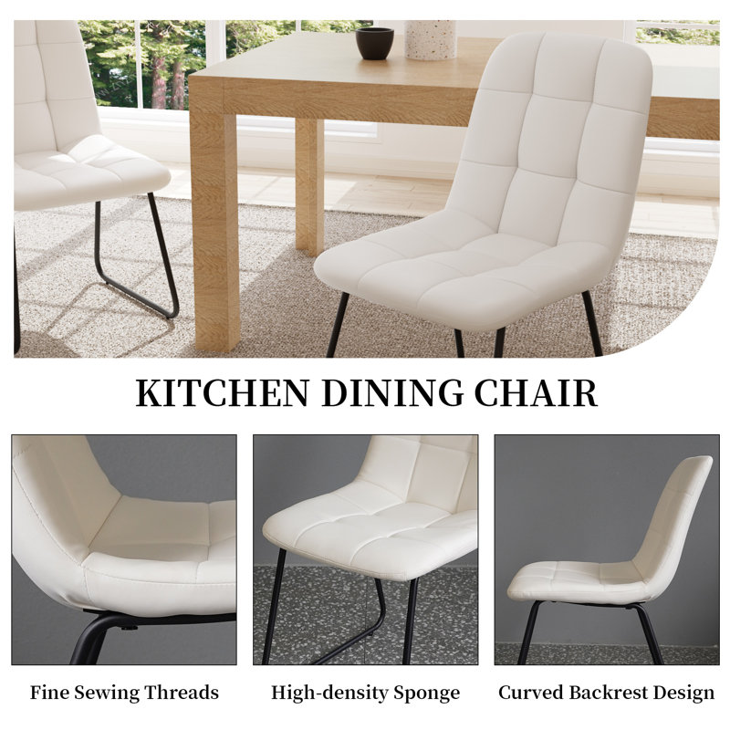 6 - Person Extendable Dining Set, White