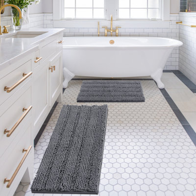 Ensemble de 2 tapis de bain Ruhl