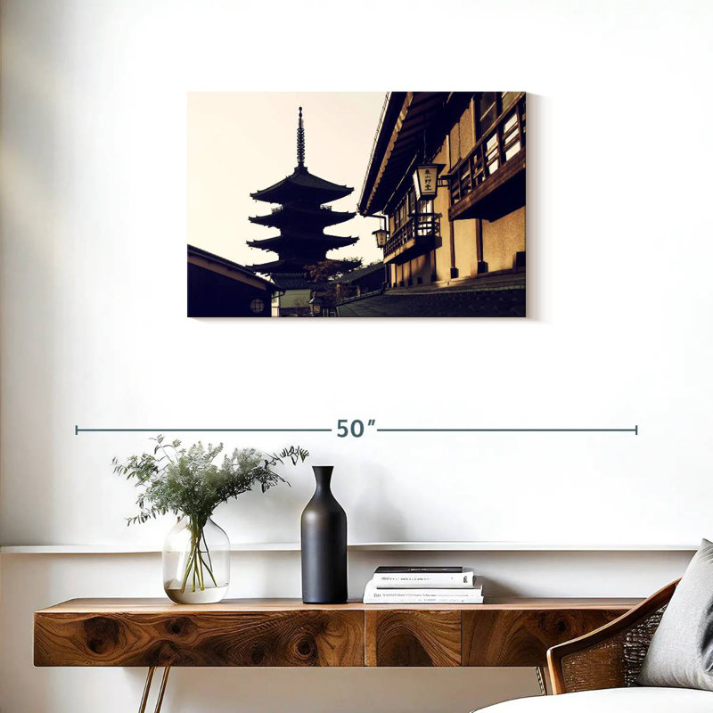 Adella Kofukuji Temple Silhouette