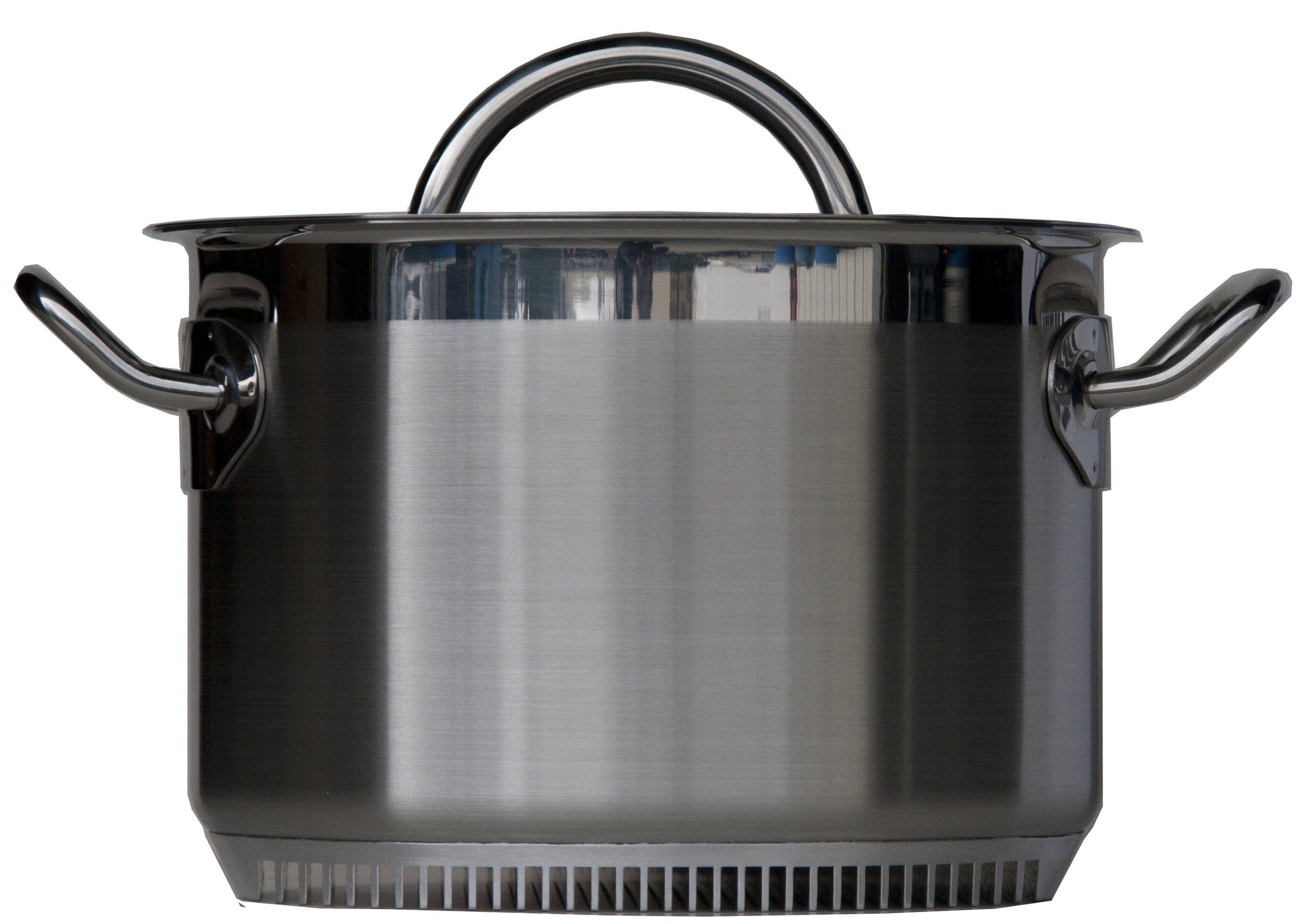 YBM Home Korkmaz 4-qt. Stainless Steel Stock Pot with Lid