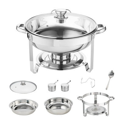 Metal Round Chafing Dish