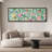 Abstract Botanical Vine Extra Large Pictures Framed Canvas Print Wall Art-111666131-107117997