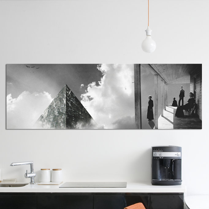 «Sighting», impression sur toile, H 24 po x l 72 po x P 1,5 po, Toile tendue
