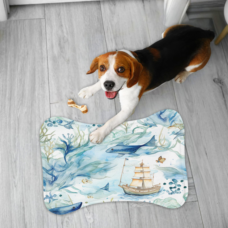 Grand Seas - Tapis d'alimentation en os 1 pièce
