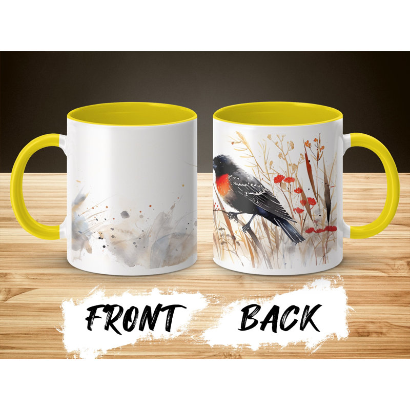 Ceramic Coffee Mug, Yellow