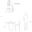 3 - Light Kitchen Island Rectangle Chandelier-773384124
