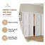 Porte de placard coulissante en bois K K Design Design-107254985