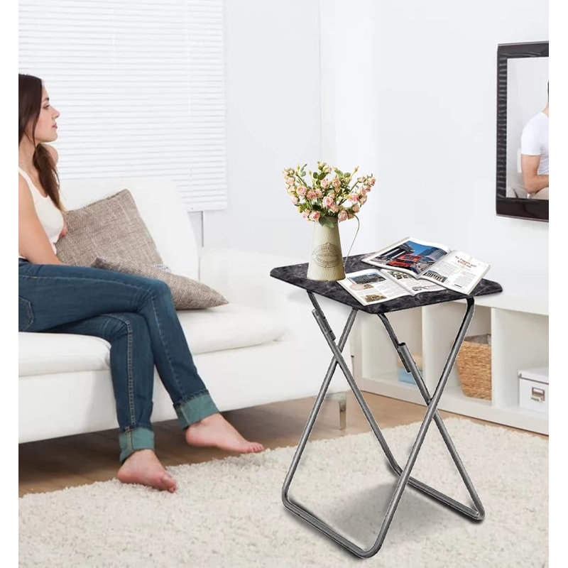 Folding Table, Charcoal