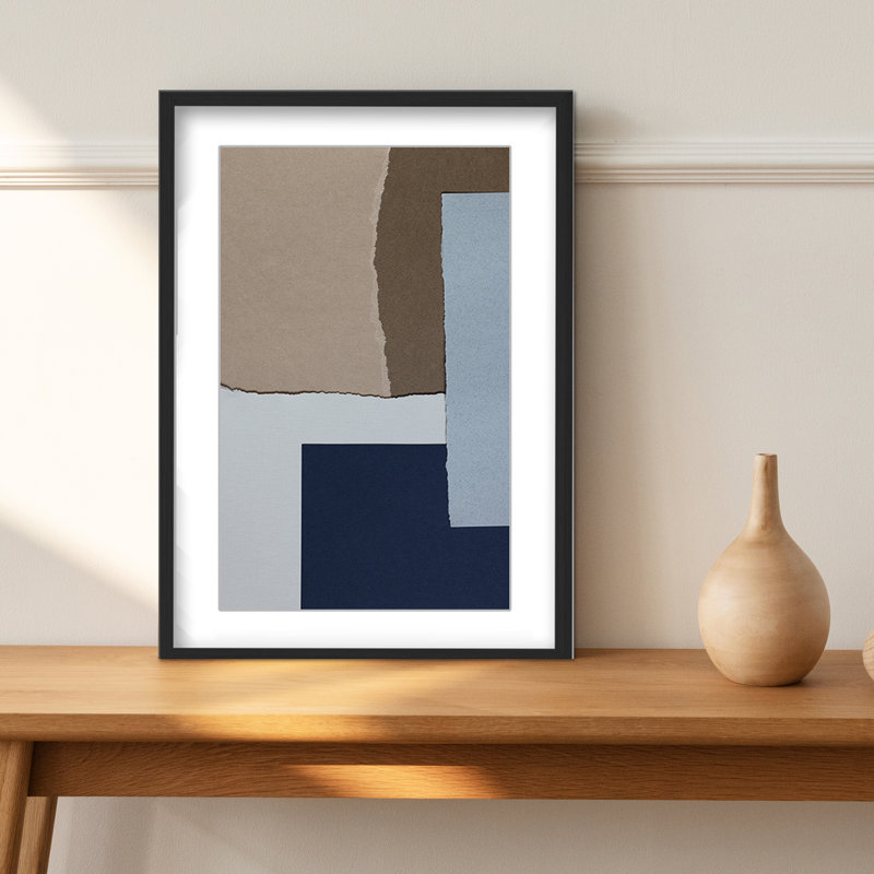 Abstract Fragmented Realities, 24" H x 16" W