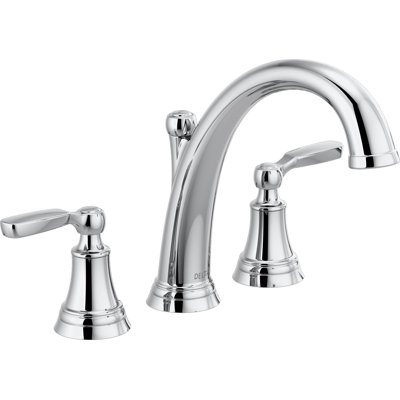 Double Handle Deck Mounted Roman Tub Faucet Trim