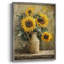 Reproduction encadrée FLORAL Series XXIV - bois massif-650193383