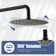 PureEssence Pressure-Balanced (Temperature And Volume) Complete Shower System with Rough in-Valve
