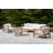 Maro Teak 4 - Person Patio Conversation Set with Cushions-36319381-36319396