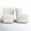 Fauteuil demi-tonneau pivotant Stevie-893427906