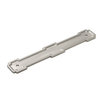 Coventry Collection Pull Backplate - 6-5/16" Center to Center Cabinet Pull Matte Black - Transitional Hardware for Drawers & Cabinets