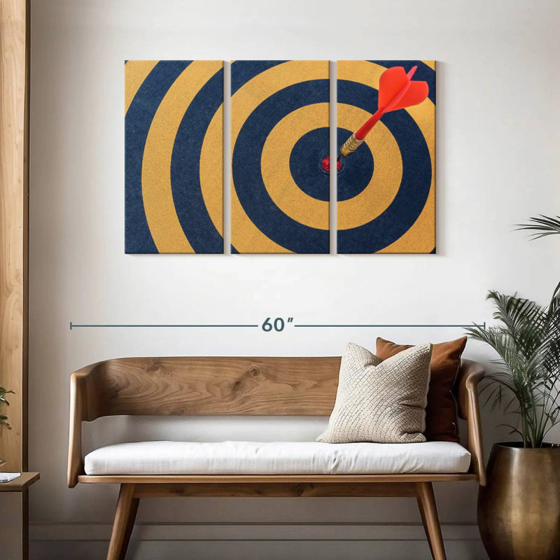 Fléchettes Senne Bullseye, H 28 po x l 45 po
