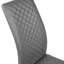 Xavier 46cm H Upholstered Side Chair in Grey