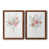 Encadré de bois de noyer