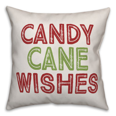 Housse de coussin Candy Cane Wishes