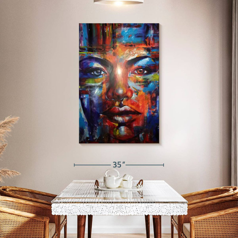 Leisha Skye, 48" H x 32" W