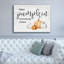  «Happy Pumpkin Everything Season», art mural sur toile avec lettres et lignes, 54 po x 40 po