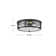 Lowell Three-Light Flush Mount Ceiling Light