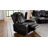 Aijai 3-Piece Power Reclining Breathing Faux Leather with LED and Wireless Charging Station Living Room Set (Set of 3)-1945498917