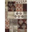 Tapis intérieur / extérieur beige Patchwork
