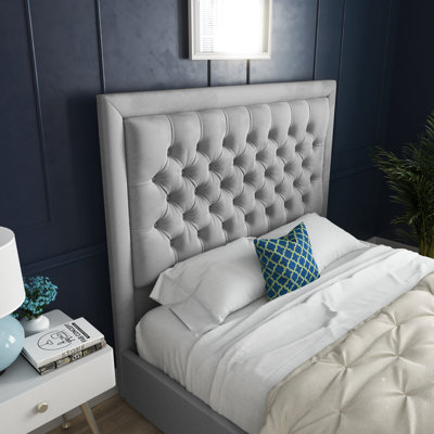 Kingston Bed With Headboard - Super King - 6Ft - Black
