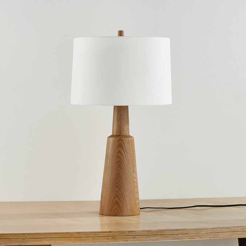 Dennis Table Lamp in Aged Brass