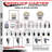 4-Piece Nylon Caster Set