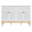 Queen Size Murphy Bed, White-1153602830