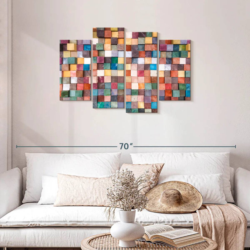 Avery Stacked Wooden Blocks