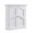 Versailles 2-Door Removable Wall Cabinet with Adjustable Shelves-1874421197