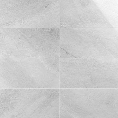 12" x 24" Porcelain Marble Look Wall & Floor Tile