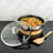 Large Hybrid Nonstick Deep Frying Pan-13inch 304L Stainless Steel Sauté Pan and Lid-136220679