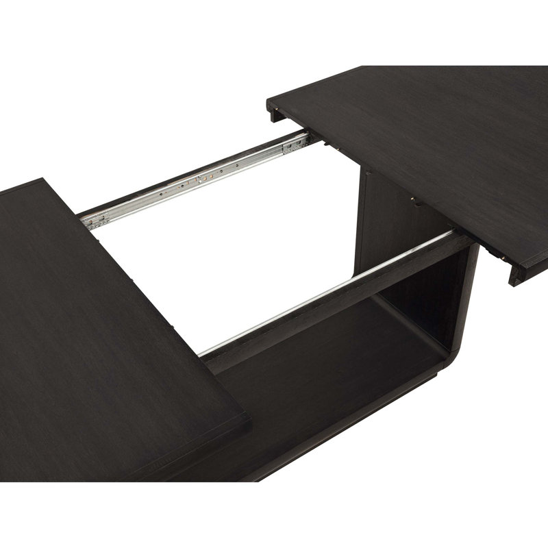 Ensemble de salle à manger élégant 9 pièces avec table extensible et sièges confortables