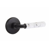 Select Round Privacy (Bed & Bath) Door Lever with Round Rosette