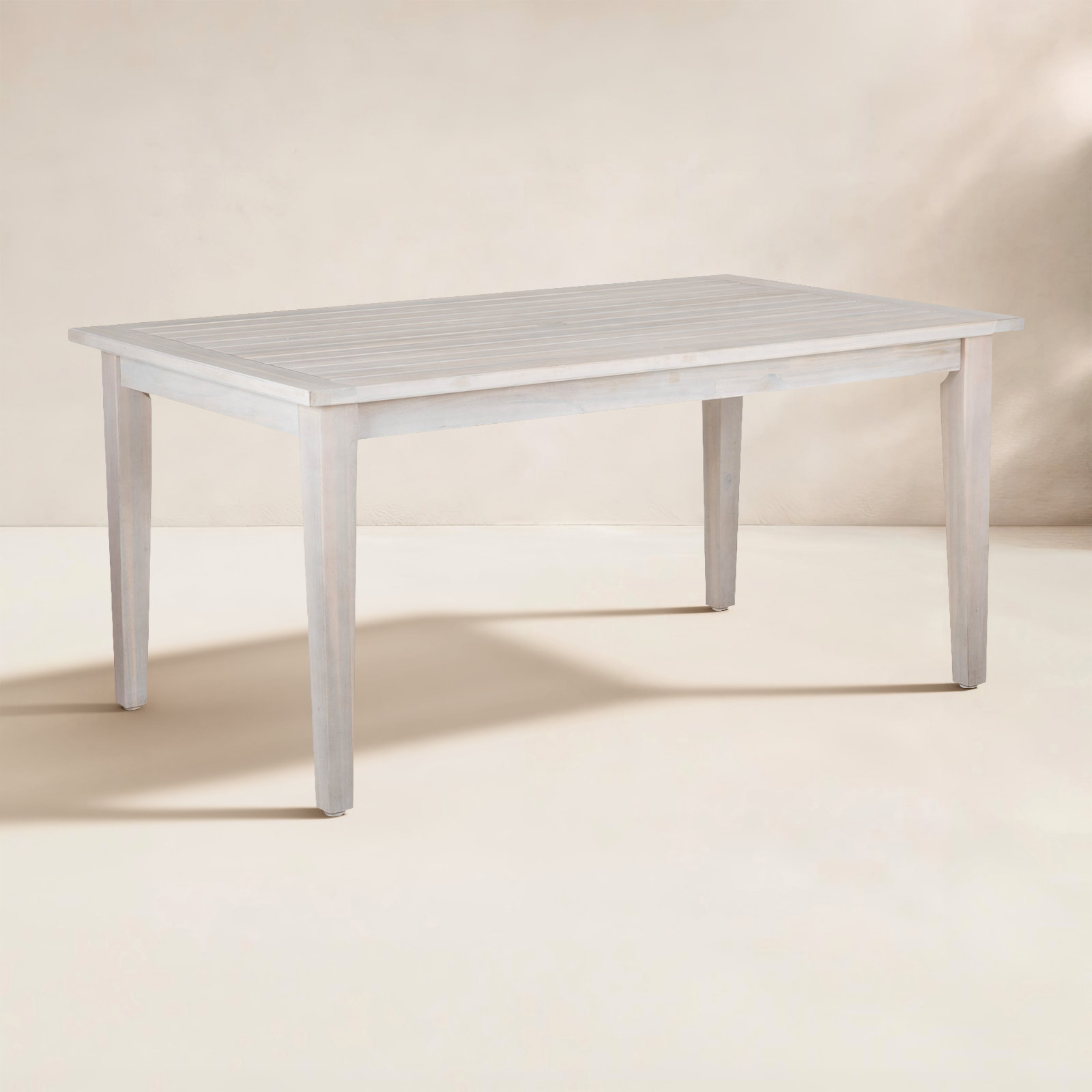 Amina 64" Acacia Patio Dining Table