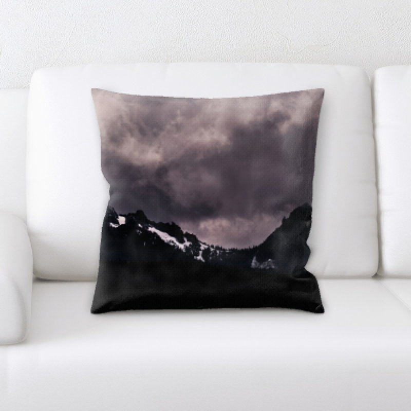 Microsuede Throw Pillow