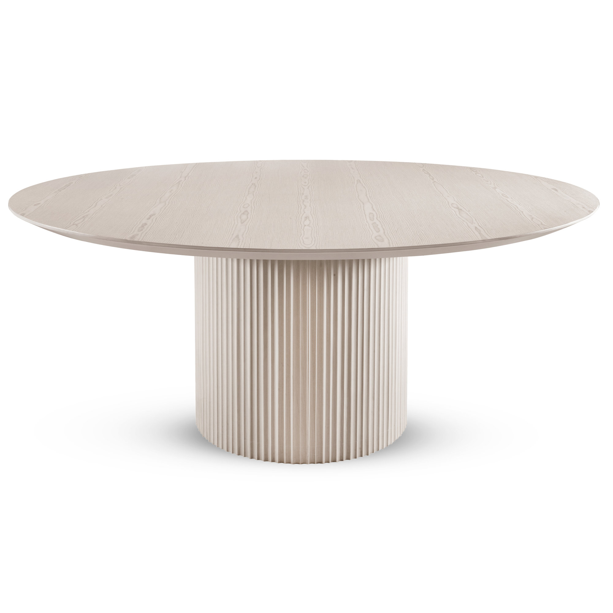 Anela 71'' Round Dining Table, Nevoa